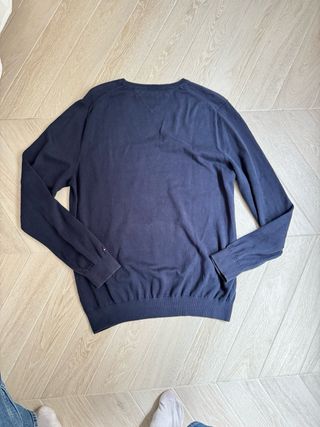 Maglione Tommy Hilfiger Uomo Blu Rosso