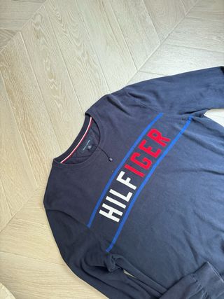 Maglione Tommy Hilfiger Uomo Blu Rosso