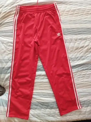 Pantalón chándal Adidas rojo original