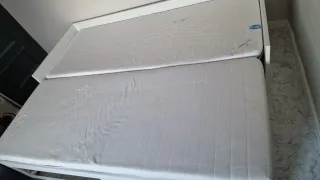 Cama extensible 80-160cm con cajones