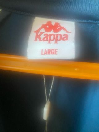 Chaqueta Kappa Azul y Blanca