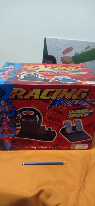 Volante Racing Wheel Playstation Doble Shock