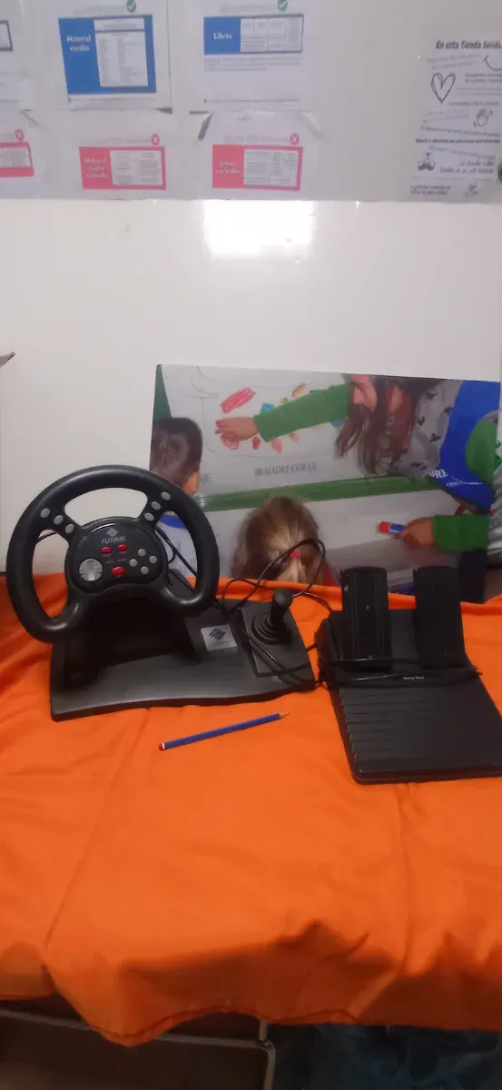 Volante Racing Wheel Playstation Doble Shock