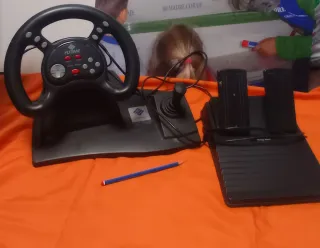 Volante Racing Wheel Playstation Doble Shock