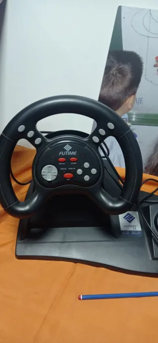 Volante Racing Wheel Playstation Doble Shock