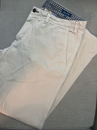 Pantalones Massimo Dutti Beige Talla M