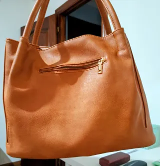 Bolso Polipiel Naranja Nuevo