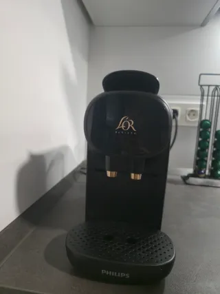 Cafetera L'Or Barista Philips Negra