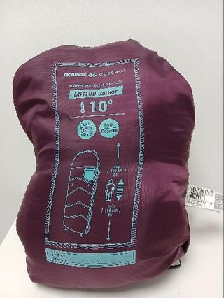 Saco de dormir 10ºC niños 115-155 cm Quechua MH100