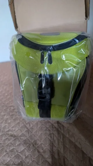 Borsa porta fotocamera verde