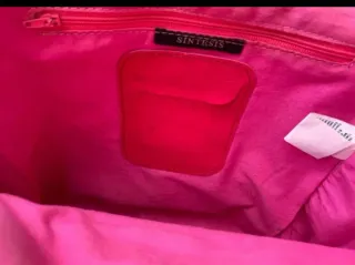 Bolso piel SÍNTESIS El Corte Inglés rosa
