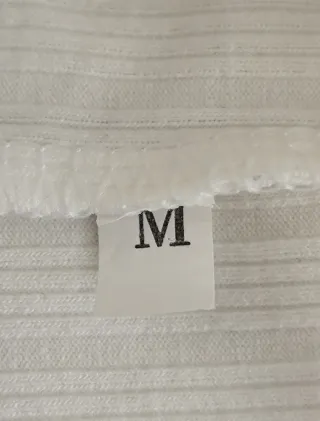 Top blanco lazos y encaje