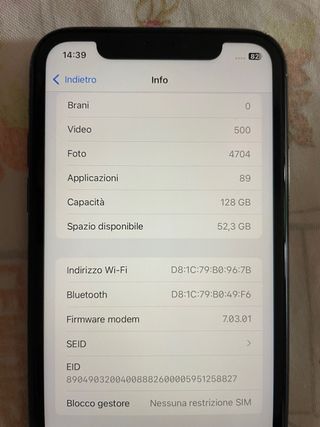 iPhone XR 128GB Nero