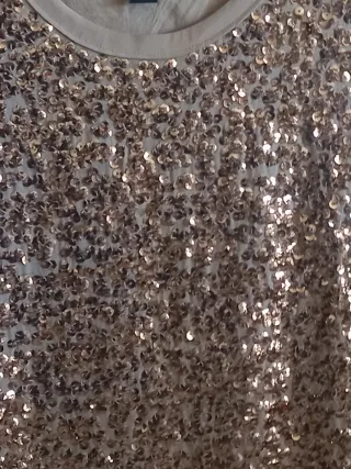 Vestido DKNY lentejuelas talla 4
