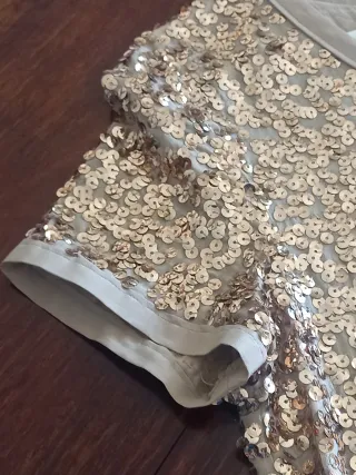 Vestido DKNY lentejuelas talla 4