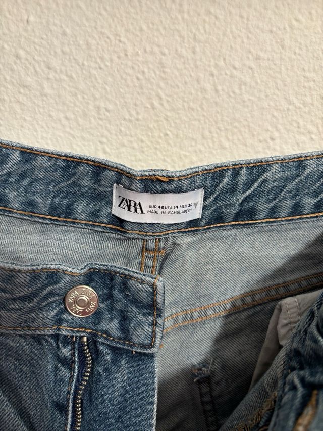 Zara Vaqueros Anchos