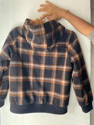 Chaqueta niño cuadros talla 10 años