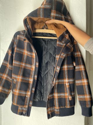 Chaqueta niño cuadros talla 10 años