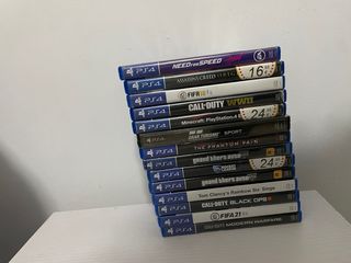 PS4 Slim Negra + Juegos