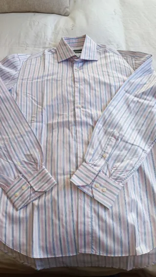 Camisa Zara Man Rayas Caballero