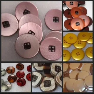 Lote 8 botones- 7 modelos