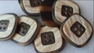 Lote 8 botones- 7 modelos