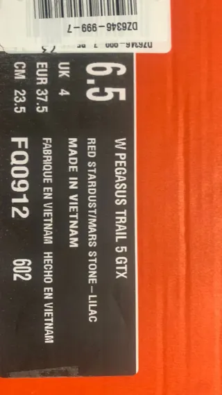 Nike Pegasus Trail 5 GTX Rosa/Bianco