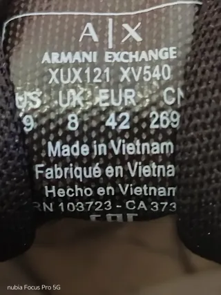 Zapatillas ARMANI EXCHANGE