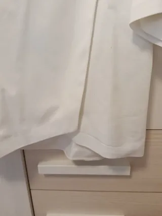 Camisa blanca manga corta