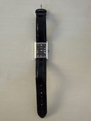Reloj Seiko Tank SQ Negro/Plata