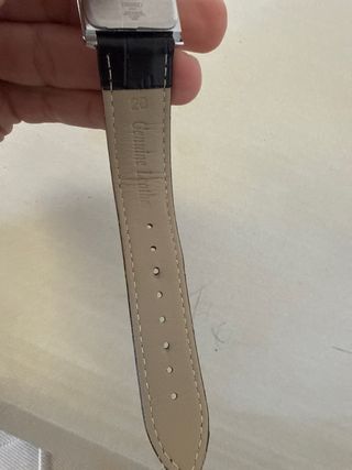 Reloj Seiko Tank SQ Negro/Plata