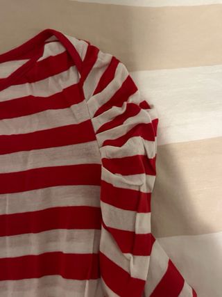 Camiseta Atmosphere Rayas Rojas y Blancas