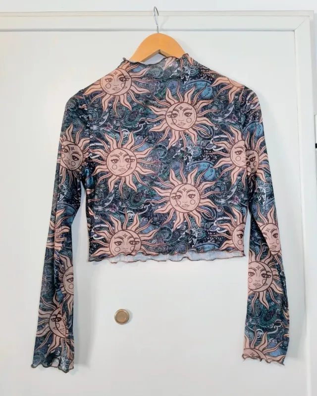 Top manga larga nuevo L