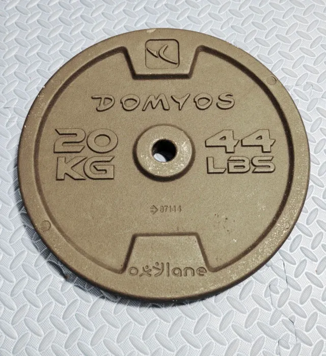 Disco musculación Domyos 20kg / regalo 1 disco k