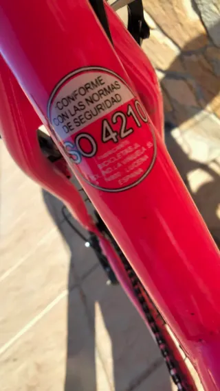Bicicleta infantil rosa