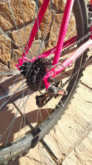 Bicicleta infantil rosa