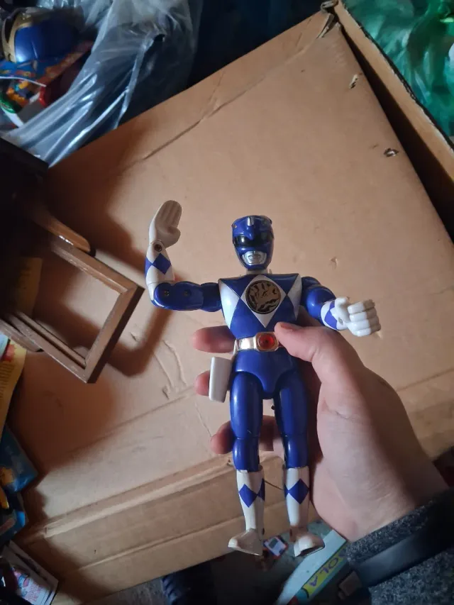Statuetta Power Ranger Blu