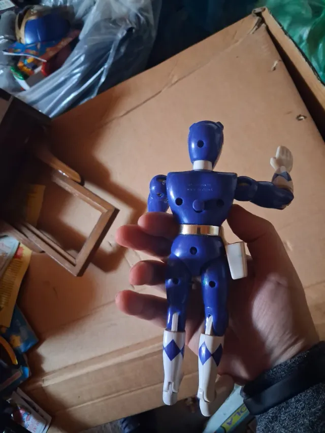 Statuetta Power Ranger Blu