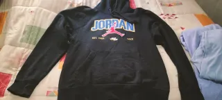 Sudadera Jordan Negra con Logo Jumpman