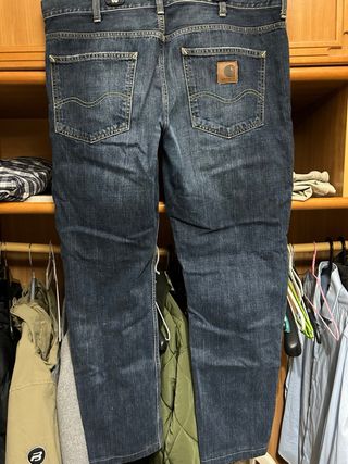 Pantalón vaquero Carhartt azul