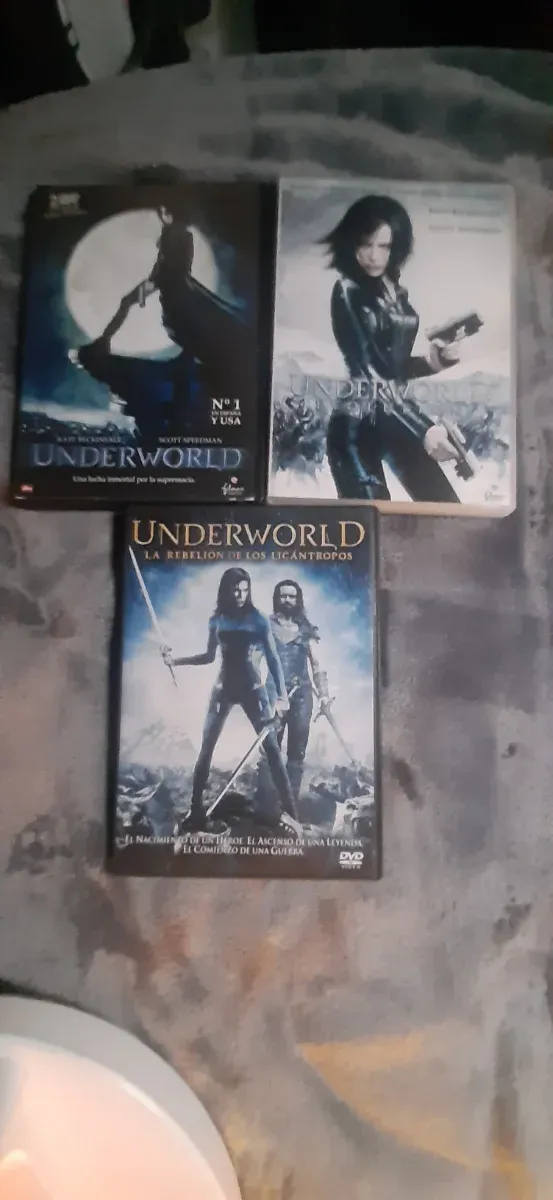 Pack 3 Películas Underworld DVD