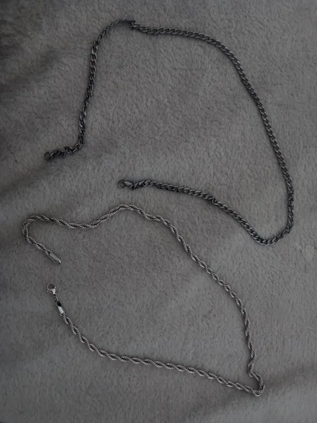 Cadena Acero Inoxidable Plata