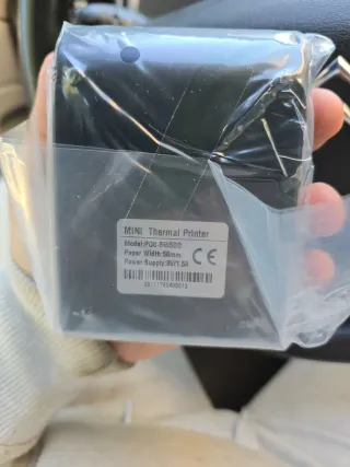 Mini Impresora Térmica Caja Marrón