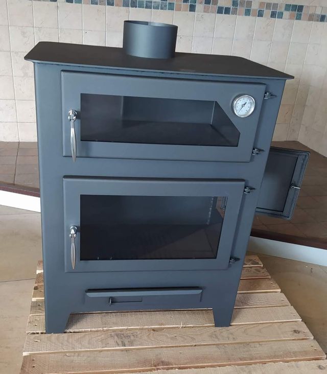 NOVA Estufa a lenha com forno