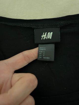 Camiseta larga H&M Talla L