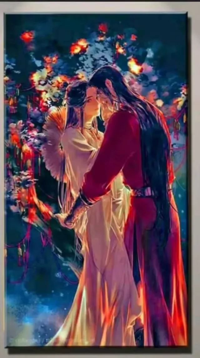 Tian Guan Ci Fu diamond painting