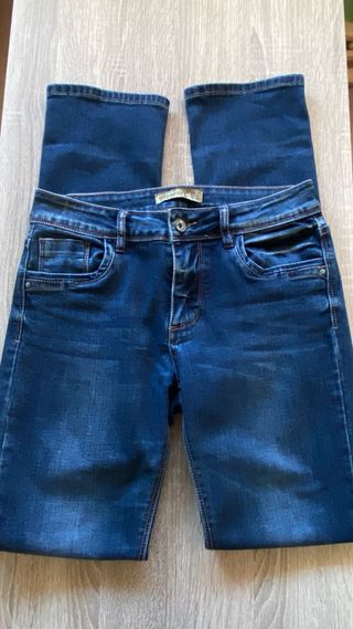Vaqueros rectos talla 36