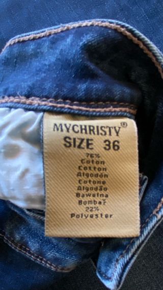 Vaqueros rectos talla 36