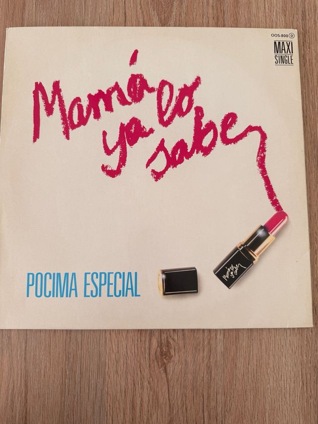 Vinilo Mamá ya lo sabe Maxi Single
