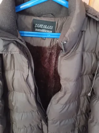 Cazadora invierno mujer marrón